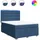 vidaXL Boxspringbett 140 x 200 cm Blau