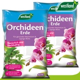 Westland x 4 l Orchideen Erde »Die Nummer 1 in England für den Garten«