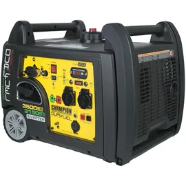 Champion Power Equipment mobiles Stromaggregat Benzin + Gas (3100 Watt, tragbarer Inverter Generator,