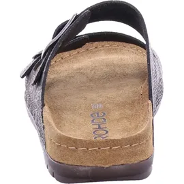 ROHDE Damen Pantolette Schnalle Rodigo-D 5872, Größe:41 EU, Farbe:Grau - Grau - 41