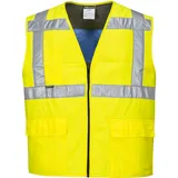 PORTWEST Warnschutz-Kühlweste, Größe: L/XL, Farbe: gelb