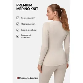 Danish Endurance CORE MERINO THERMO SET - 1-Pack - Dunkelgrün - S