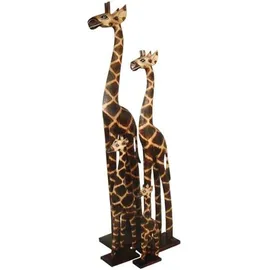 Woru Holz-Giraffe Deko-Giraffe, Grösse:ca. 100 cm
