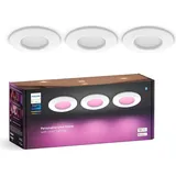 Hue White Color Ambiance Recessed 90mm weiß Set 3-tlg 929003712102