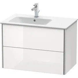Duravit Waschtischunterschrank 2 Auszüge 81 x 47,8 x 56 cm Weiß Matt