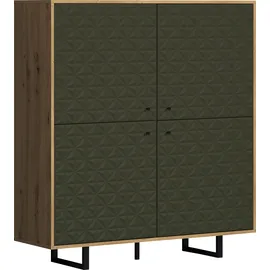 Home Affaire Highboard Ferretti braun