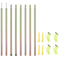 vidaXL Sonnensegel Stangen 2 Stk. 250 cm Verzinkter Stahl