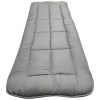 LDLCYCN Gray(n),60x180cm(S), Massagetischauflage Verdickte Salon-Bettauflage Atmungsaktiv Mit Gesichtsloch Für SPA Beauty Massage-Matratzenauflage Mit Gummiband Runder Trapezförmiger Kopf