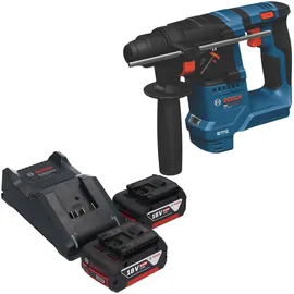 Bosch GBH 18V-18 ohne Akku + 2 x 5,0 Ah + Ladegerät