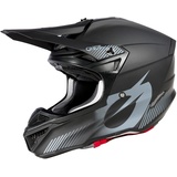 O'Neal | Motocross-Helm | MX Enduro | 2 Außenschalen & 2 EPS für erhöhte Sicherheit | 5SRS Polyacrylite Helmet SOLID V.23 | Erwachsene | Schwarz | Größe L (59/60 cm)