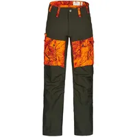 Fjällräven Lappland Hybrid Trousers M orange multi camo-deep forest