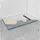 Marwell Duschelement 90 x 140 x 4 cm direkt befliesbar mit integrierter Ablaufrinne Schwarz