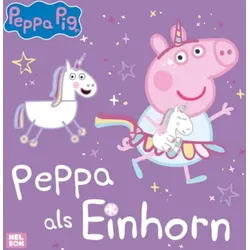 CARLSEN 512500 Peppa Wutz Bilderbuch: Peppa als Einhorn