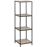 Actona Seaford Regal 40 x 30 x 180 cm Braun