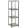Actona Seaford Regal 40 x 30 x 180 cm Braun