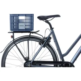 Basil Crate L Fahrradkiste blau