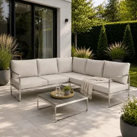 Greemotion Sydney Set 4-tlg. Beige/Silber