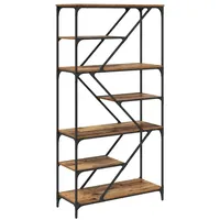 VidaXL Bücherregal 91 x 36 x 176 cm Braun