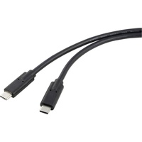Renkforce USB-C® Kabel USB4® USB-C® Stecker, USB-C® Stecker 1.00