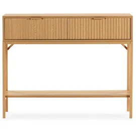 VS Venta-stock Lluvia Konsolentisch 100x80x30 cm Braun