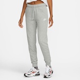 Nike Damen nsw club Hose, Dk Grey Heather/White, XS