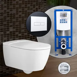 Villeroy & Boch ViClean-I 100 mit WC-Sitz Weiß