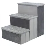 Trixie Treppe mit Stauraum, 34 x 45 cm, Grau