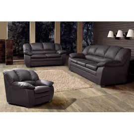 Cotta Couch 3-2-1 Garnitur 2-Sitzer + 2,5-Sitzer Braun