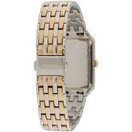 Fossil Quarzuhr FOSSIL "RAQUEL", gold (edelstahlfarben, goldfarben, grau), Armbanduhren, Damen, Quarzuhr, Armbanduhr, Damenuhr, Edelstahlarmband, Ideal auch als Geschenk, Topseller