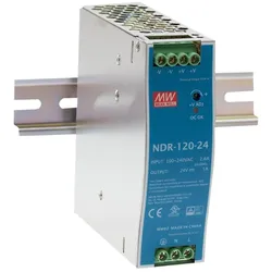 Meanwell Mean Well NDR-120 Series NDR-120-24 - Netzteil (DIN-Schienenmontage mög