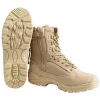 Mil-Tec Tactical BOOT M.YKK ZIPPER Khaki, 42 EU