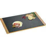 KESPER Servierplatte, Schiefer, u. Bam, (1-tlg)