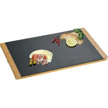 KESPER Servierplatte, Schiefer, u. Bam, (1-tlg)