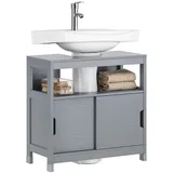 SoBuy SoBuy, Waschbeckenunterschrank, Waschbeckenunterschrank (60 x 60 x 30 cm, Badezimmer, Badezimmerschränke, Waschbeckenunterschränke