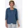 Classic Basics 2-in-1-Shirt CLASSIC BASICS "2-in-1-Shirt", Damen, Gr. 46, blau (jeansblau), 100% Baumwolle, unifarben, Rundhals, Shirts 2-in-1 Shirt