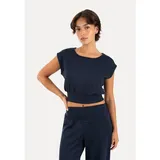 SMILODOX Crop Top Jorina, in Dunkelblau | Gr.: L