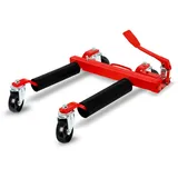 Eberth Rangierhilfe hydraulisch, 680 kg Tragkraft, für max. Reifenbreite 230 mm, min. Spannweite 345 mm, max. Spannweite 630 mm, Rangierwagenheber