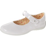 LICO Mädchen Durchgängies Plateau Ballerinas, Weiß, 34 EU