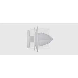 SWGAutomotive Clip, Zier-/Schutzleiste Halteclip, Innenraumverkleidung Zier-/Schutzleiste,Halteclip,  für VW 8E9867299 500 433 16