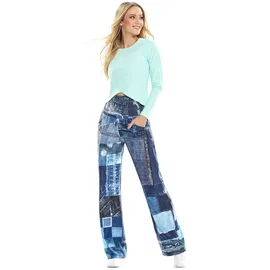 Winshape Functional Light and Soft Cropped Long Sleeve Top AET131LS in delicate mint | Gr.: XL