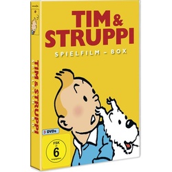 Tim & Struppi DVD Spielfilm Box [3 DVDs]