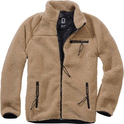 Brandit Teddyfleece Jacke, beige, Größe M