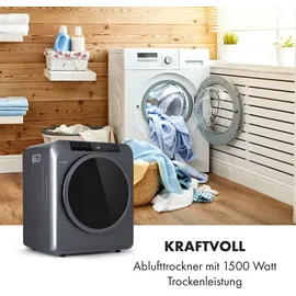 Klarstein EZ Dry Ablufttrockner (6 kg) anthrazit