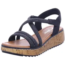 Rieker Freizeitsandalen Herren Schwarz 42