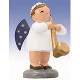 KWO Kunstgewerbe-Werkstätten Olbernhau GmbH KWO Olbernhau 75640 Engel mit Saxophon, 5 cm