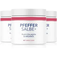 Pfeffersalbe Plus, Pfeffersalbe zum Bräunen, Hautreparatur Pfeffer Salbe, Reichhaltige Salbe mit Plus Collagen & Arganöl, Pfeffer Reichhaltige Salbe, Feuchtigkeitsspendende Gesichtscreme (3)