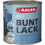 Adler 5in1 Buntlack Verkehrsweiß glänzend 0,125 l