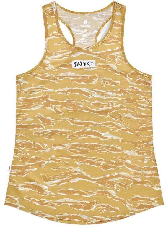 Saysky Damen Tiger Combat Singlet gelb