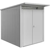 1,8 x 2,2 m silber-metallic Doppeltür
