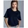 TRIGEMA T-Shirt "TRIGEMA Classic Tee", Damen, Gr. XXL, blau (navy), Single Jersey, 100% Baumwolle, Basic, lang, Rundhals, Shirts T-Shirt